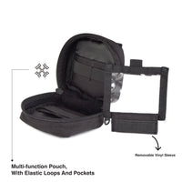 Thumbnail for 4 Inches Molle Utility Pouch - Black