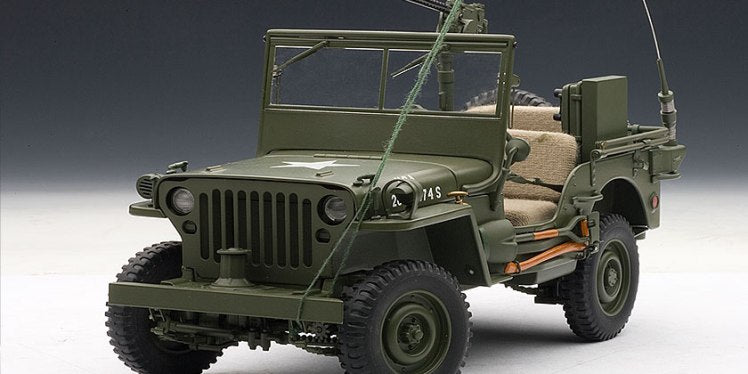 WILLYS JEEP DIECAST MODEL 1:18