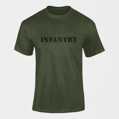 Infantry Half Sleeve T shirts Olive Planet