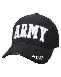 Thumbnail for Deluxe Black Low Profile Cap - Army