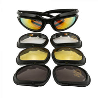 Thumbnail for Hawk Ballistic Sunglasses with 3 Interchangable Lens