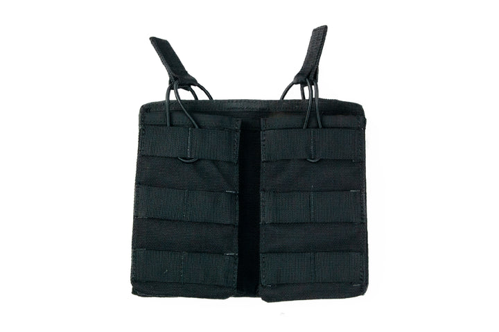 MOLLE Double Magazine Pouch - Open Top - Black