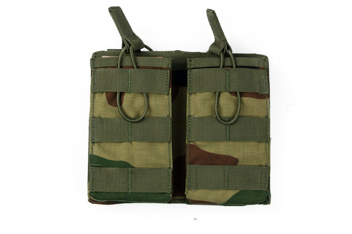 MOLLE Double Magazine Pouch - Open Top - camo