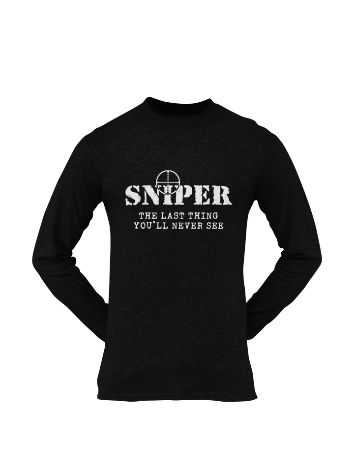 Sniper T-shirt - Sniper, The Last Thing You'll Never See (Men)