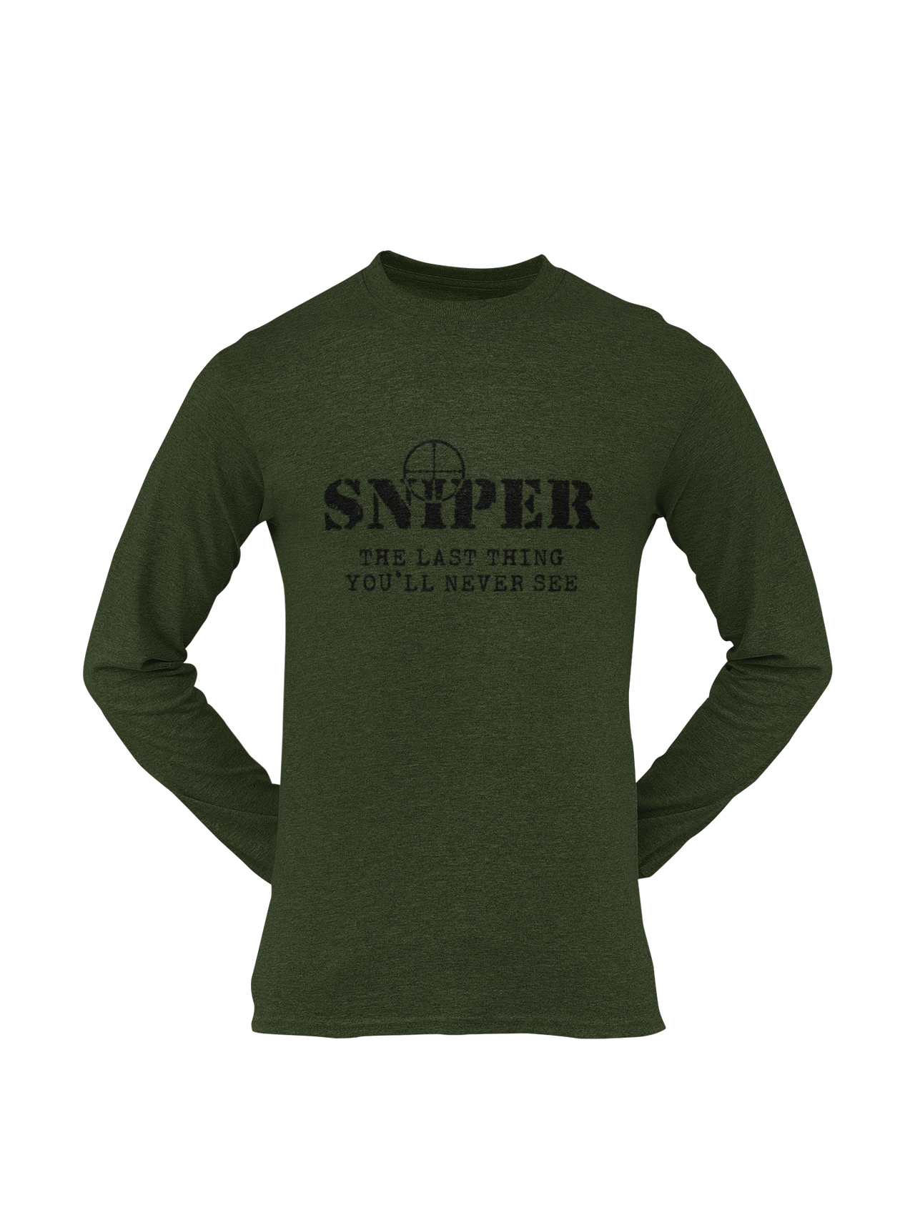 Sniper T-shirt - Sniper, The Last Thing You'll Never See (Men)