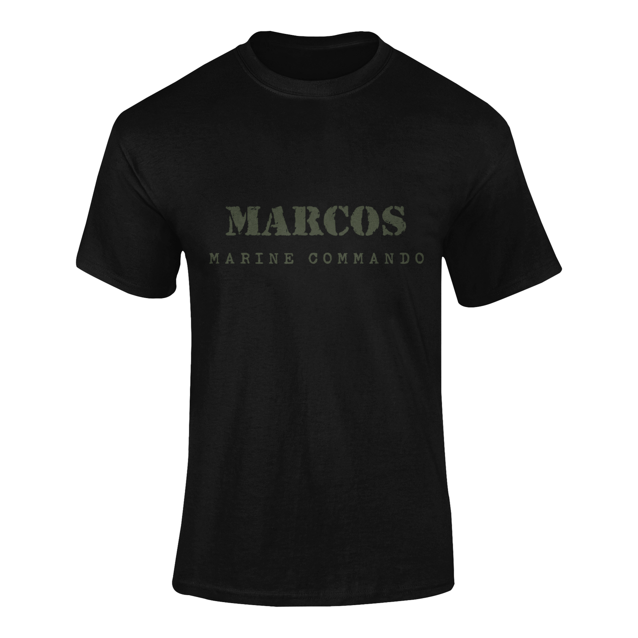 Navy T-shirt - Marcos - Marine Commando (Men)