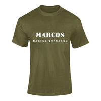 Thumbnail for Navy T-shirt - Marcos - Marine Commando (Men)
