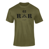 Thumbnail for Rashtriya Rifles T-shirt - 61 RR Jat (Men)