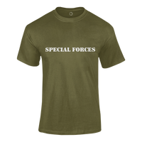Keyhole Burst T-Shirt - Military Green