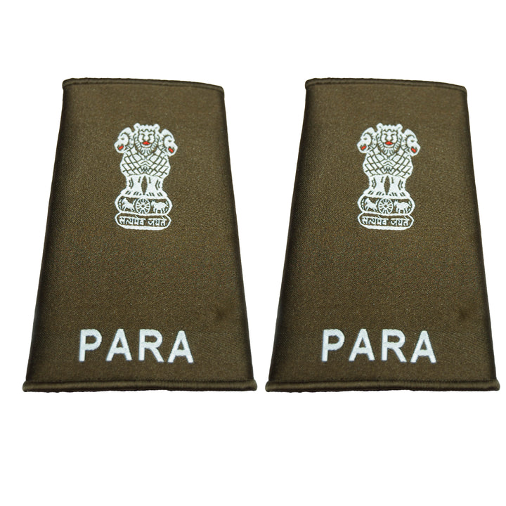 Para Regiment Ranks Find Your Perfect Army Rank Epaulettes at Olive Planet