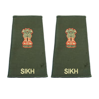 Thumbnail for Indian Army Rank Epaulettes - Sikh Regiment