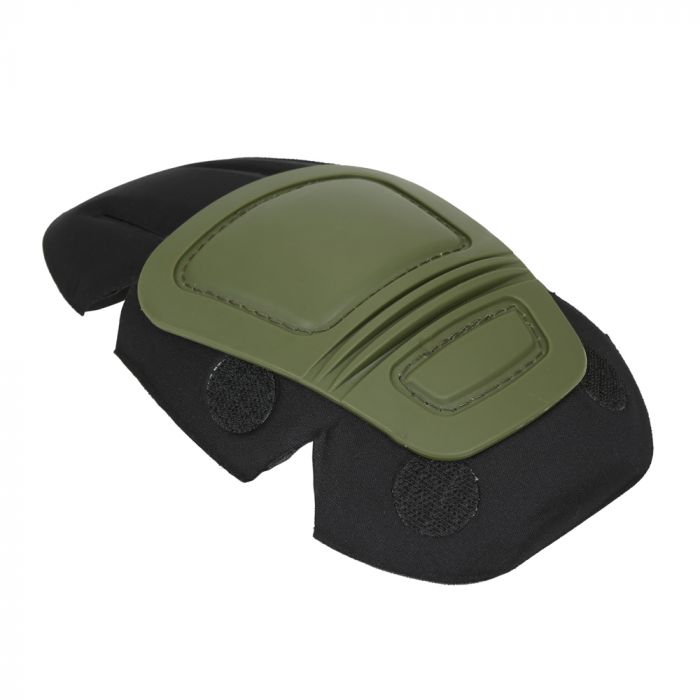 Set of 4 Tactical Knee and Elbow Insert Pads - Olive Green