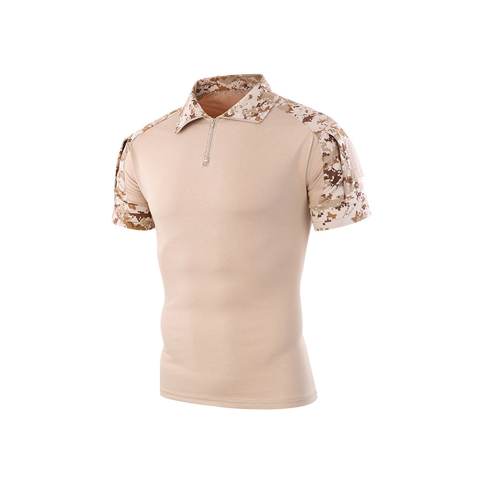 Buy COMBATFIT Men's Essential Camo Lightweight Half Sleeve Shirt