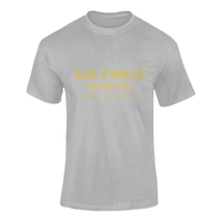 Thumbnail for Military T-shirt - Air Force Conquers, Army Occupies (Men)