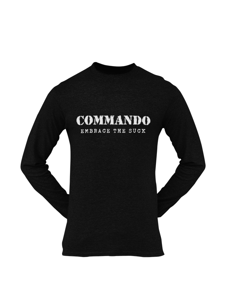 Commando T-shirt - Commando - Embrace The Suck (Men)