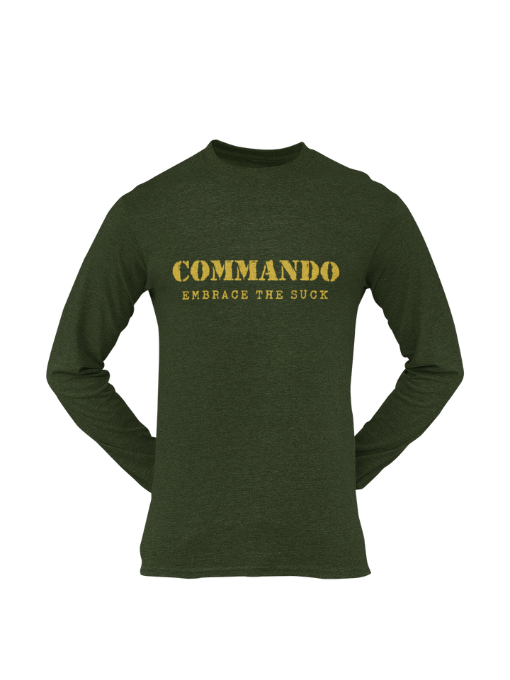Commando T-shirt - Commando - Embrace The Suck (Men)