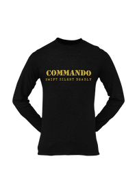 Thumbnail for Commando T-shirt - Commando - Swift Silent Deadly (Men)