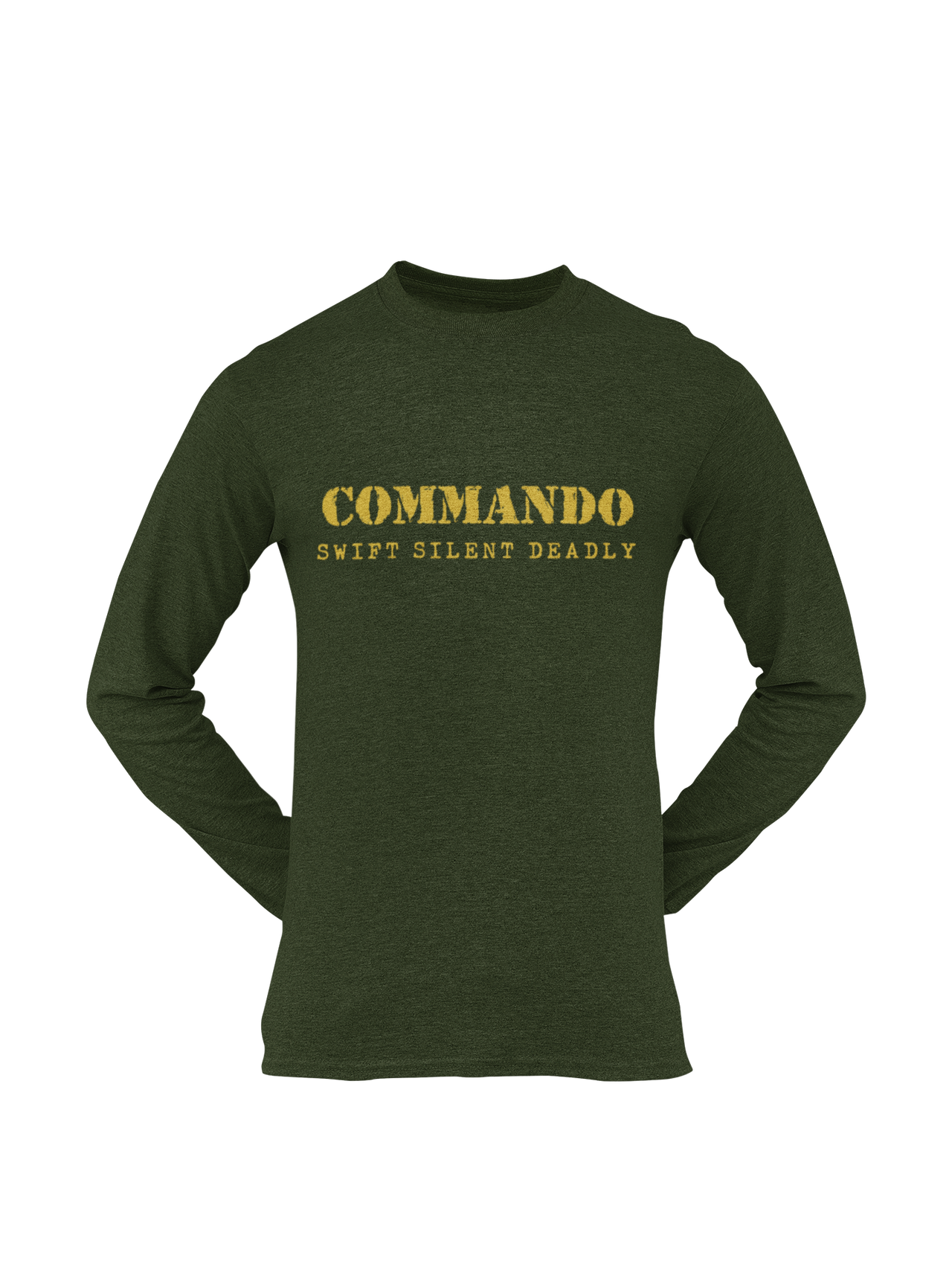 Commando T-shirt - Commando - Swift Silent Deadly (Men)