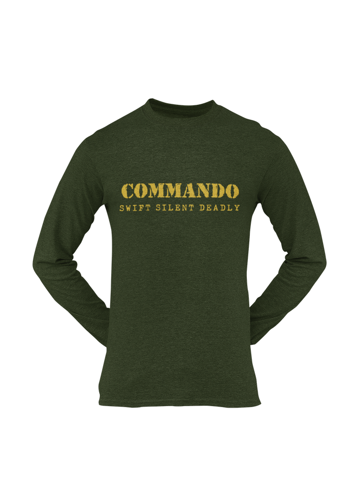 Commando T-shirt - Commando - Swift Silent Deadly (Men)
