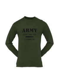 Thumbnail for Army T-shirt - Just the Tip, I Promise (Men)