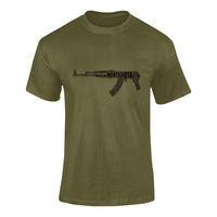 Thumbnail for OTA T-shirt - Word Cloud Meiktila - AK-47 Folding Stock (Men)