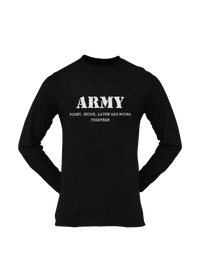 Thumbnail for Army T-shirt - Fight, Drink, Laugh and Mourn Together (Men)