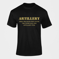 Thumbnail for Artillery T-shirt - When the Going Gets Tough..... (Men)
