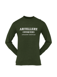 Thumbnail for Artillery T-shirt - Artillery Conquers, Infantry Occupies (Men)
