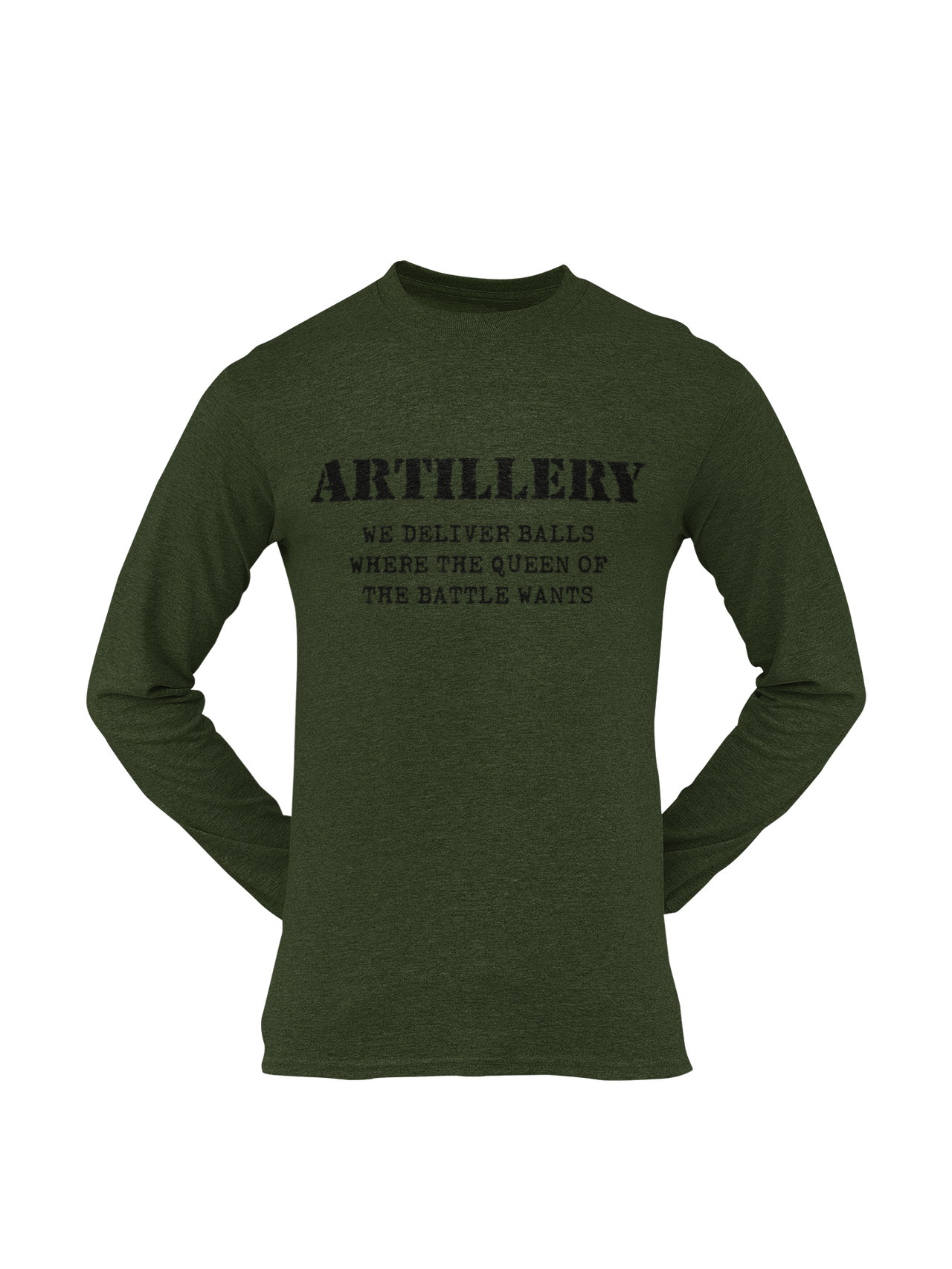 Artillery T-shirt - We Deliver Balls..... (Men)
