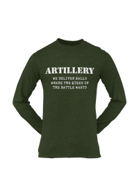 Thumbnail for Artillery T-shirt - We Deliver Balls..... (Men)