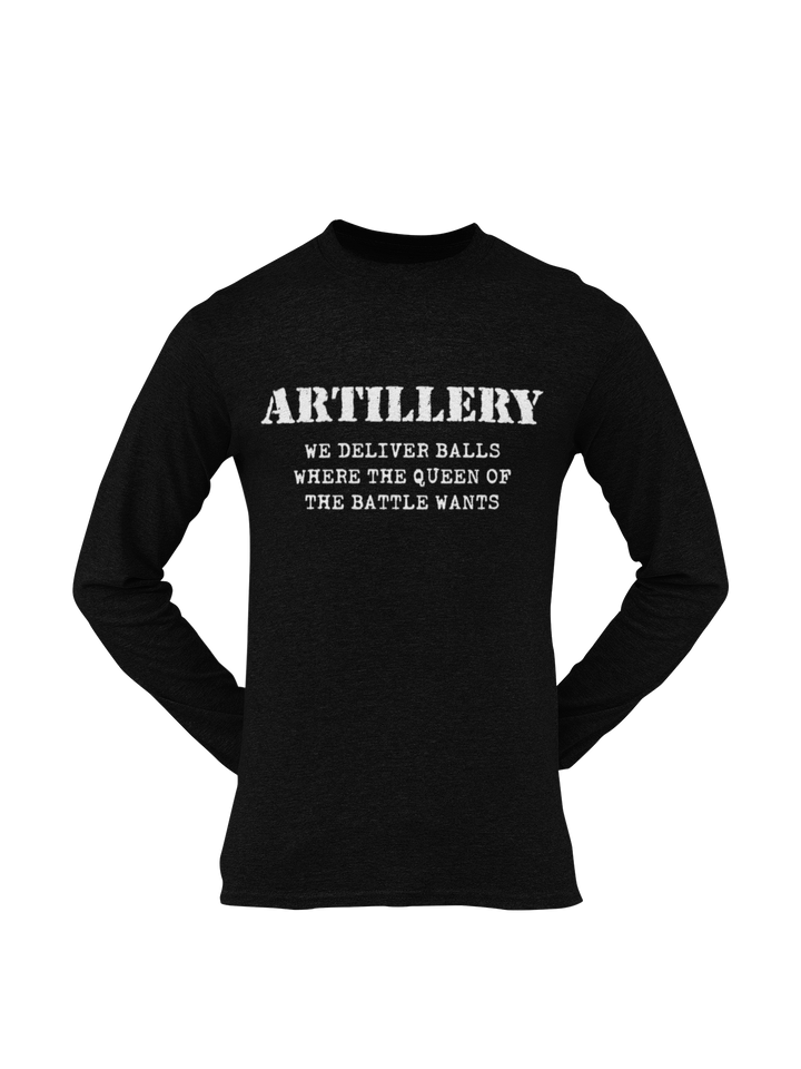 Artillery T-shirt - We Deliver Balls..... (Men)