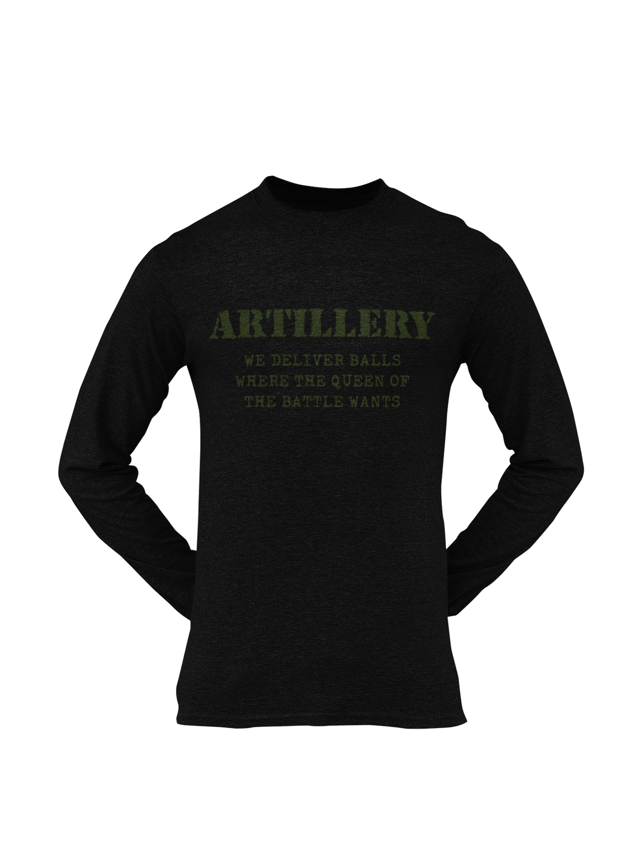 Artillery T-shirt - We Deliver Balls..... (Men)