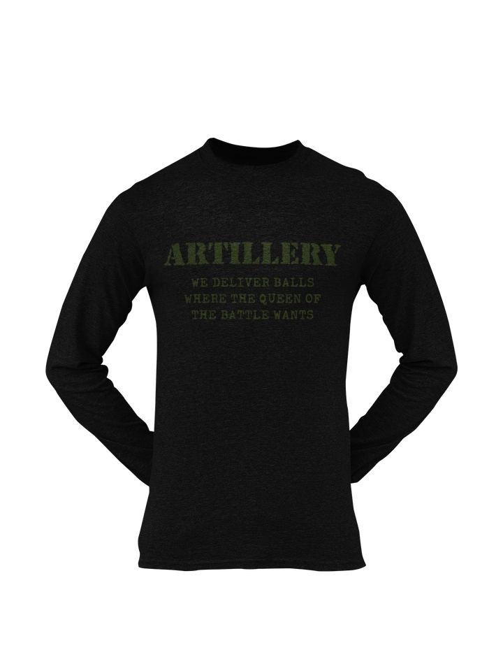 Artillery T-shirt - We Deliver Balls..... (Men)