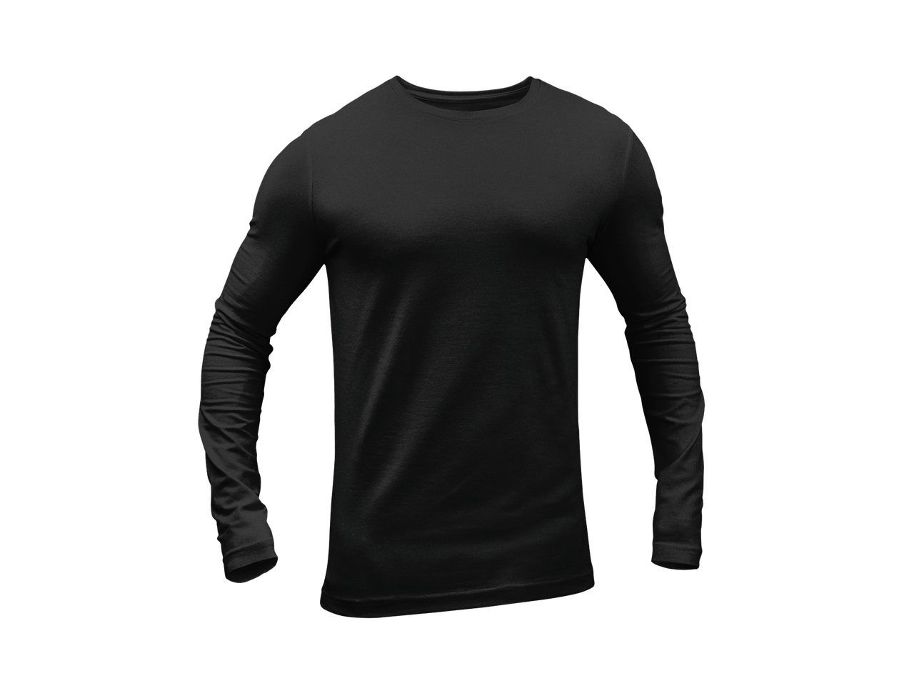 T-Shirt - Black - Full Sleeve