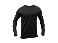 Thumbnail for T-Shirt - Black - Full Sleeve