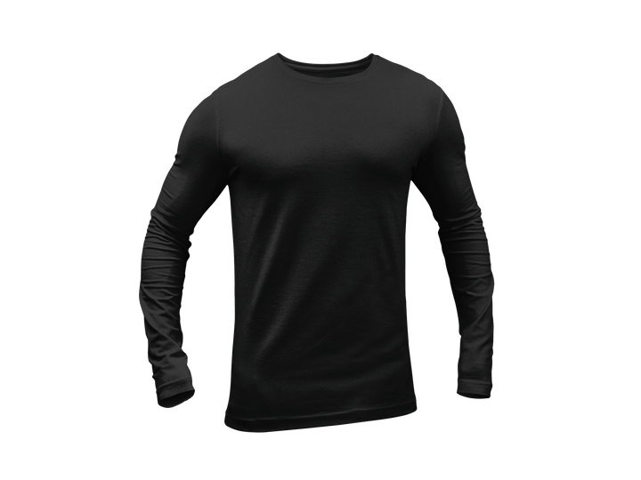 T-Shirt - Black - Full Sleeve