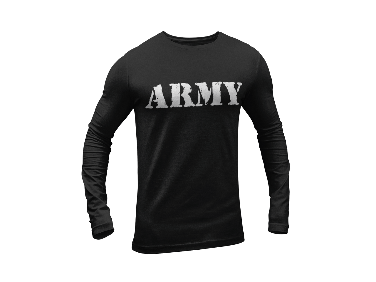 T-Shirt-ARMY-Full Sleeve-Front Print