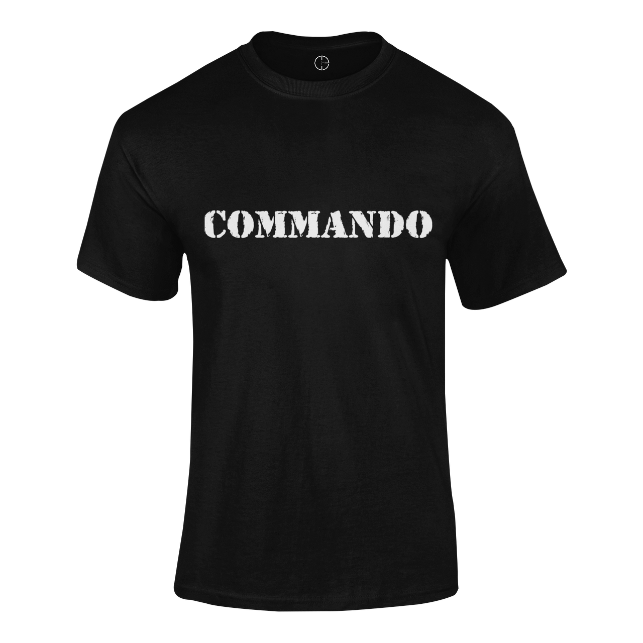 T-Shirt - Commando-Front-Half Sleeve