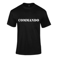 Thumbnail for T-Shirt - Commando-Front-Half Sleeve