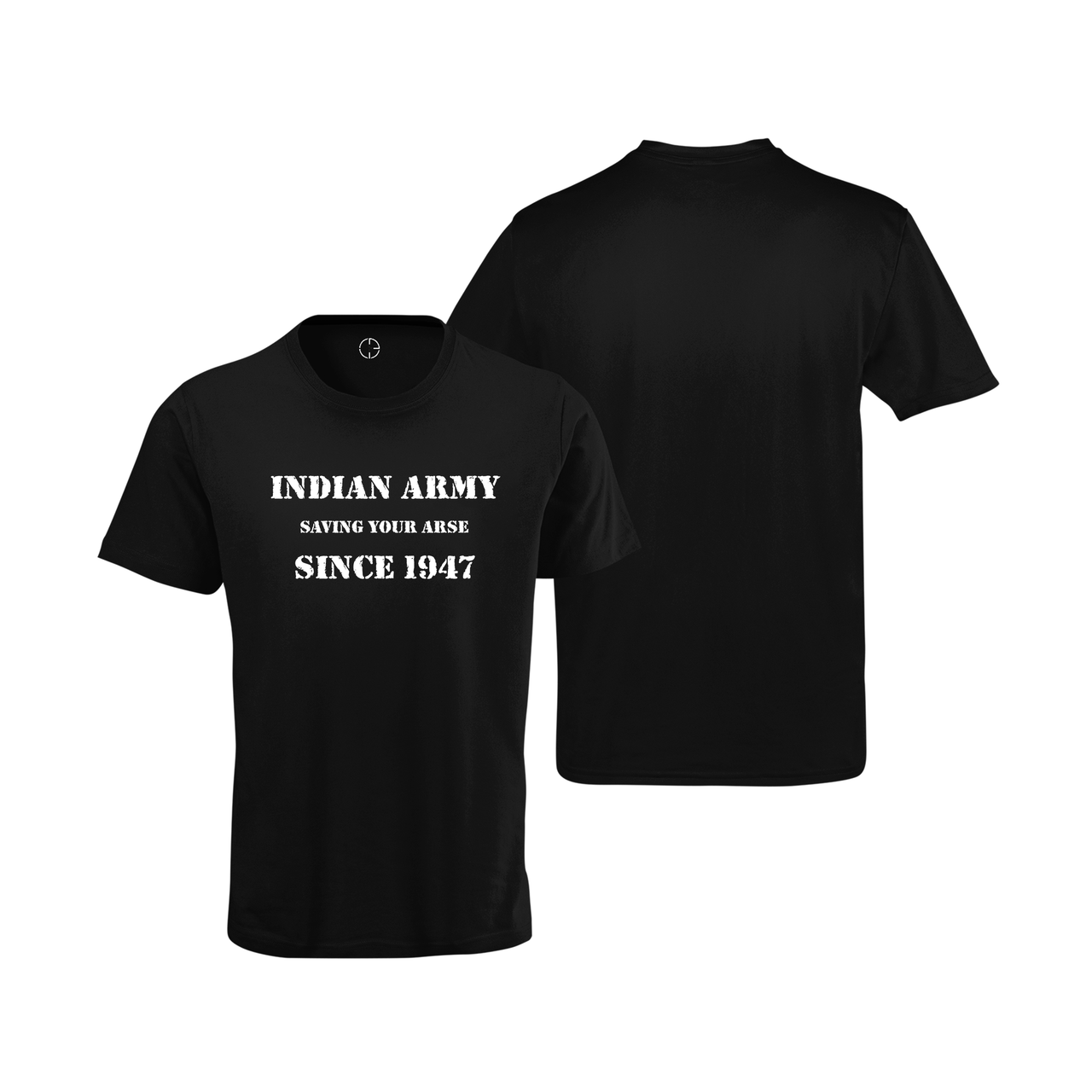 Indian army hot sale black t shirt