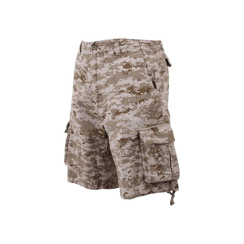 Camouflage Cargo Shorts-Desert Digital
