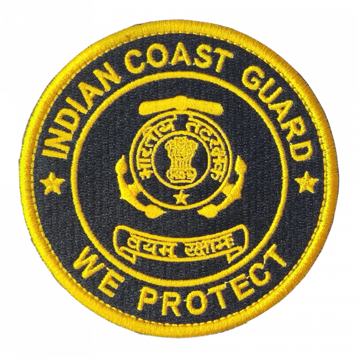 Indian Coast Guard Logo Patch