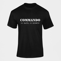 Thumbnail for Commando T-shirt - Commando - 42 Days 42 Nights (Men)