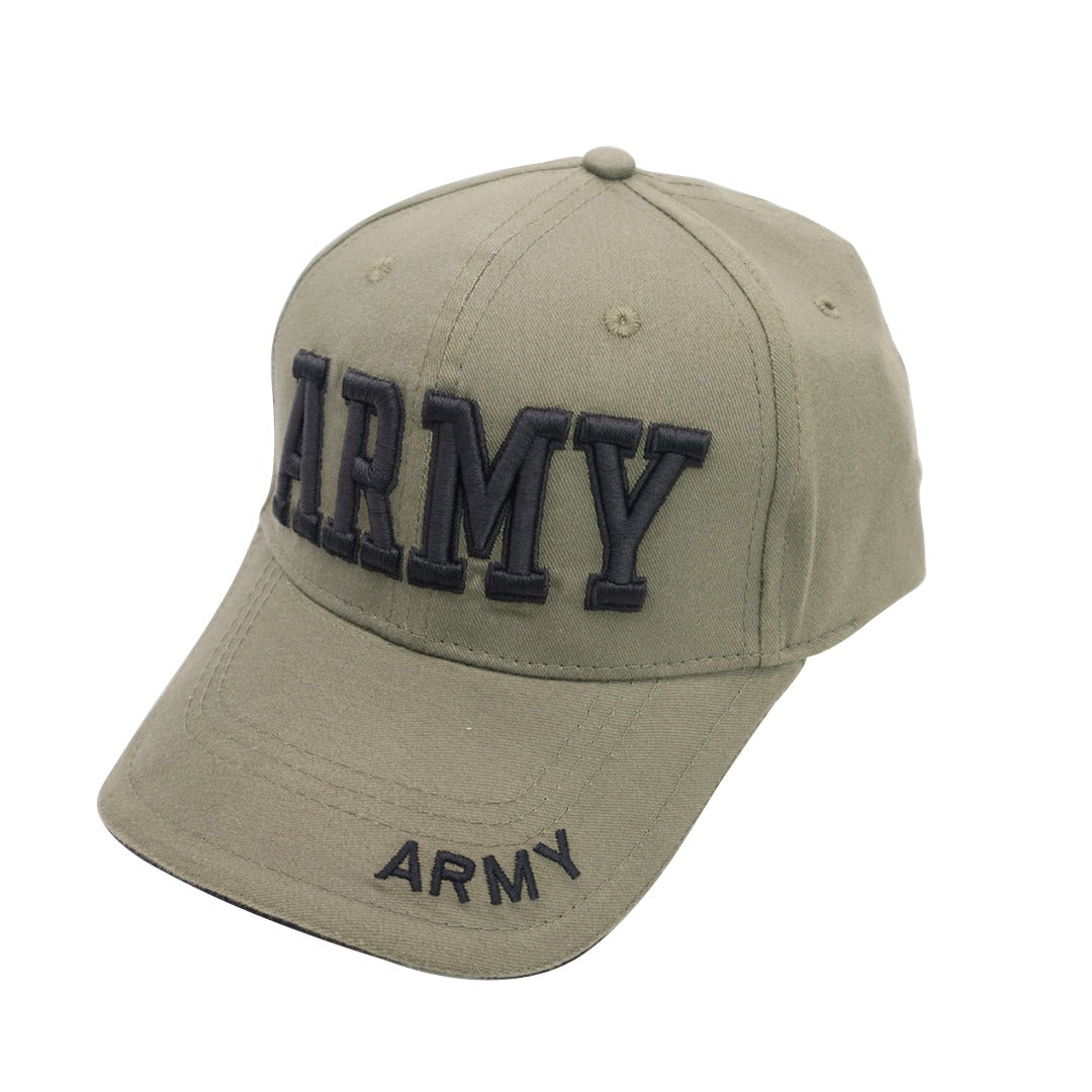 Deluxe Olive Green Low Profile Cap - Army