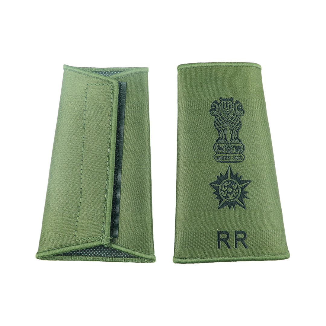 Indian Army Rank Epaulettes - RR