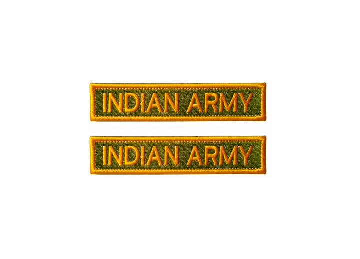 Indian Army Tape Patch (Set of 2)