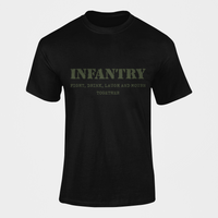 Thumbnail for Infantry T-shirt - Fight, Drink, Laugh and Mourn Together (Men)