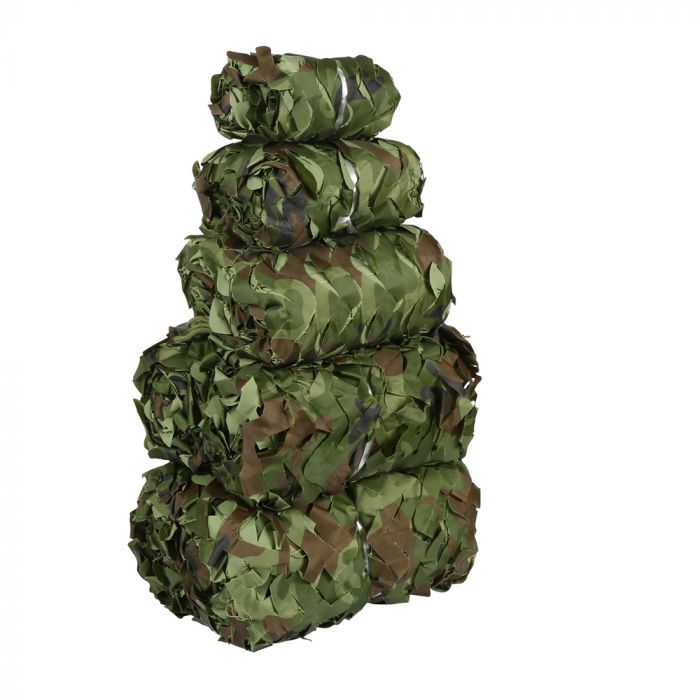 Camouflage Net - Fire Retardant - Woodland Camo