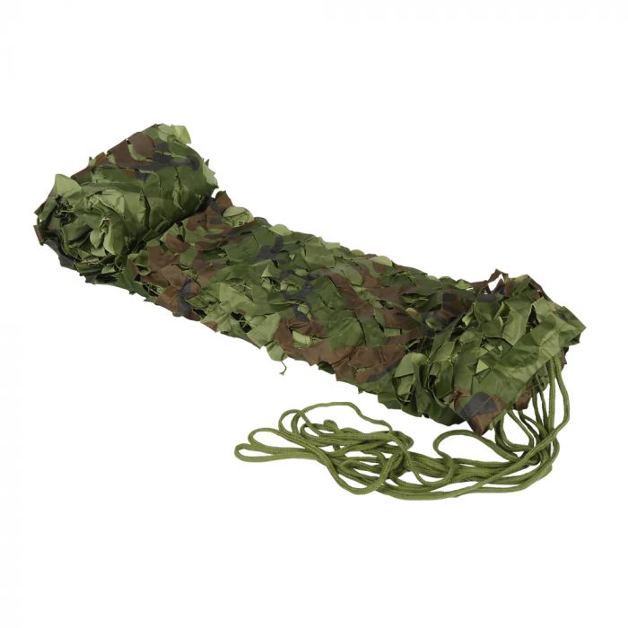 Camouflage Net - Fire Retardant - Woodland Camo