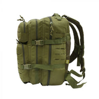 Thumbnail for Laser-Cut MOLLE Tactical Backpack-45 Litres-Olive Green